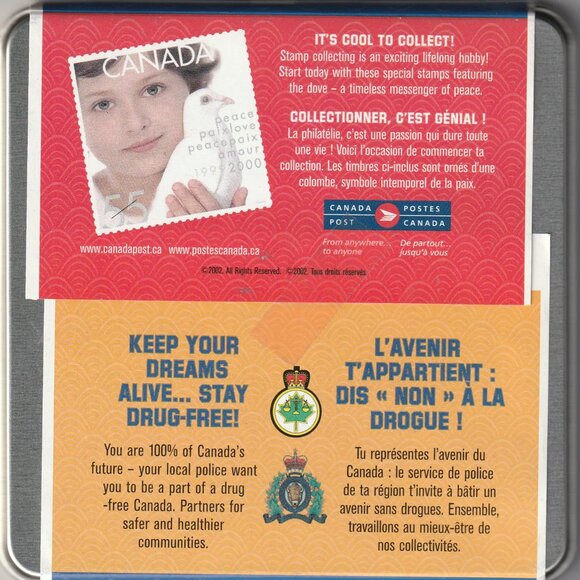 CANADA 1999-2000 OFFICIAL LIMITED EDITION COIN STAMP SET - Picture 2 of 5